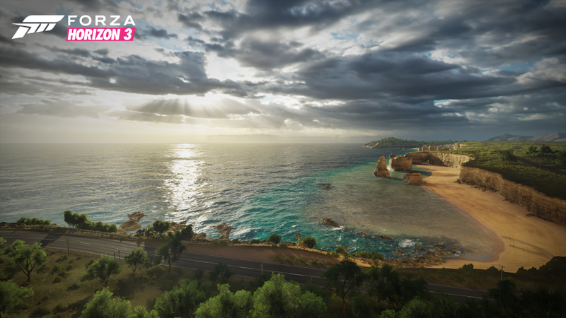 Illustration for article titled Forza Horizon 3 Is The Stunning Jumping Crashing Outlaw Cousin To Regular Forza